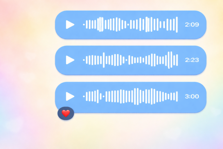 (3) Voice Messages for you.. Tap to play.😘💖😍💋