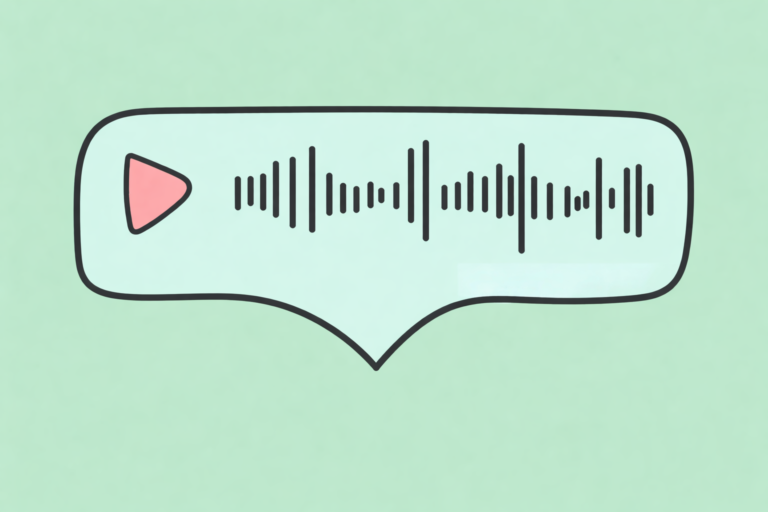 “This voice note is just for you… Tap to play 😘❤️”