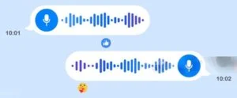 I sent you voice messages 🥰 Tap below & respond ❤️